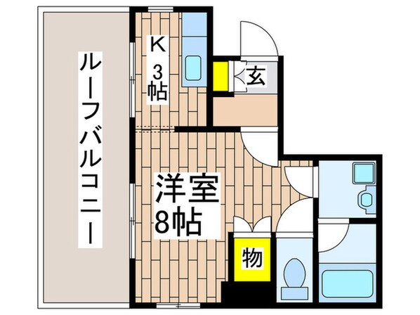 ハイツ汐先の物件間取画像